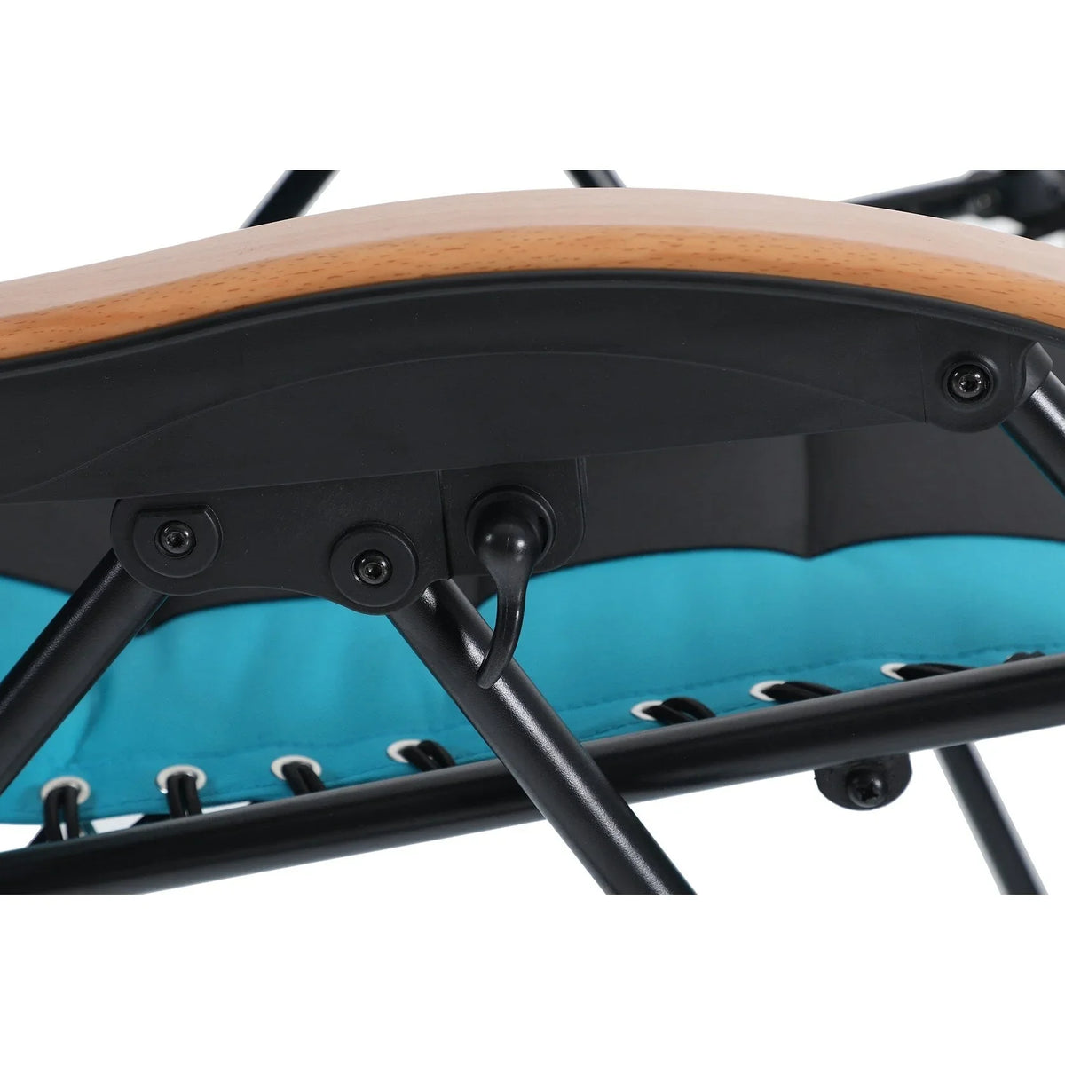 Fauteuil de relaxation zéro gravité XL surdimensionné rembourré avec accoudoirs plus larges et porte-gobelet réglable - N/A