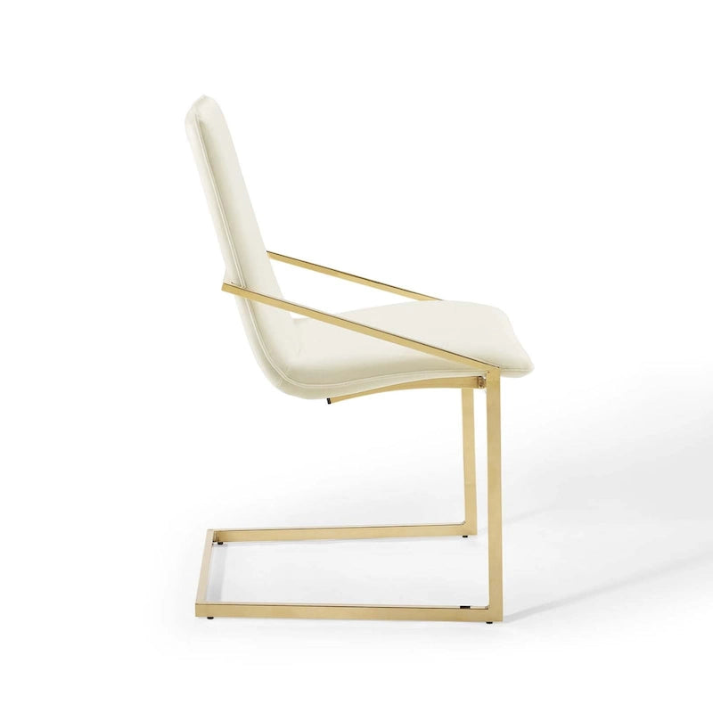 Fauteuil de salle à manger en velours Wlach