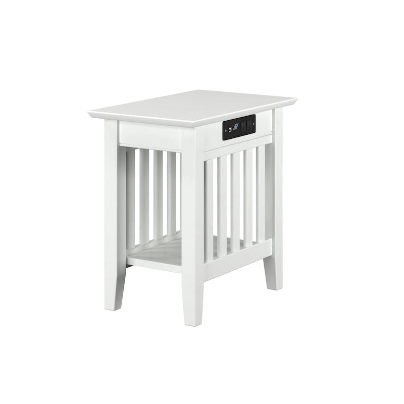 Table d'appoint AFI Mission avec station de recharge