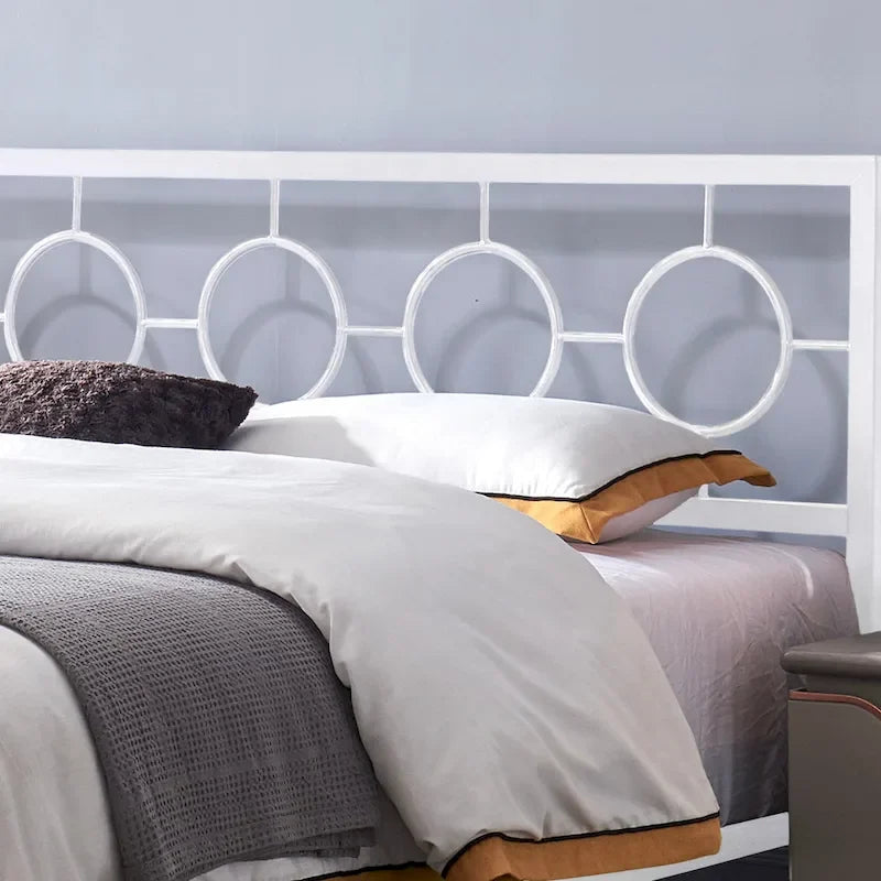 Cadre de lit king-size en fer moderne Françoise par