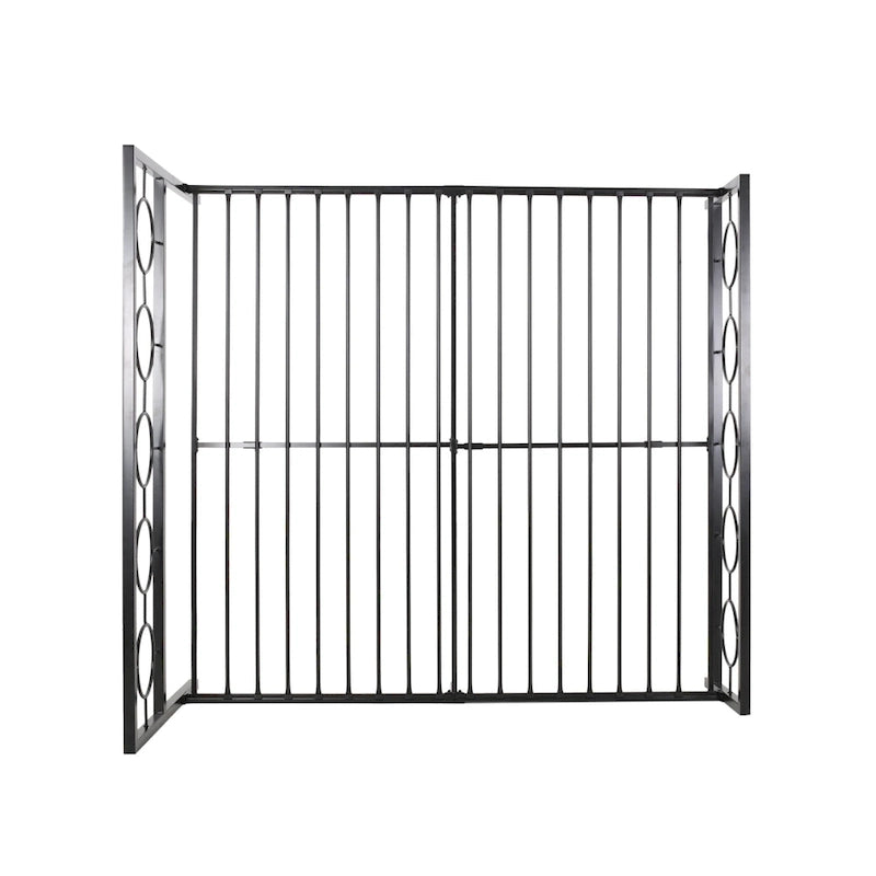 Cadre de lit king-size en fer moderne Françoise par