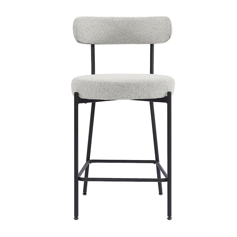 Tabouret de comptoir Molly Boucle