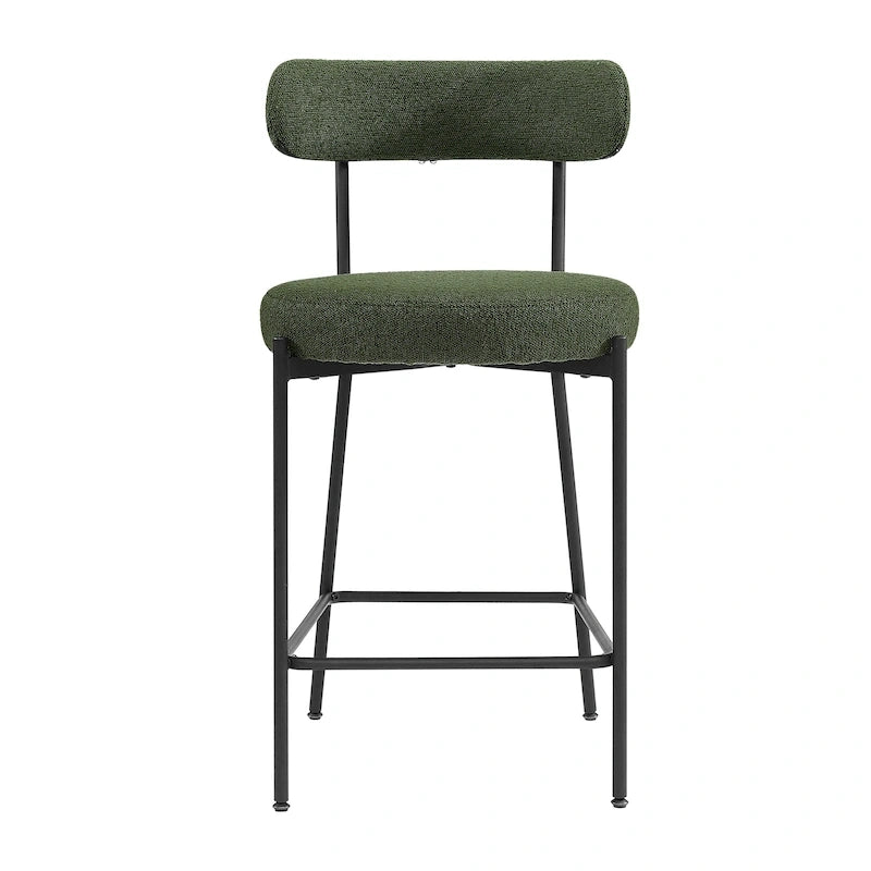 Tabouret de comptoir Molly Boucle