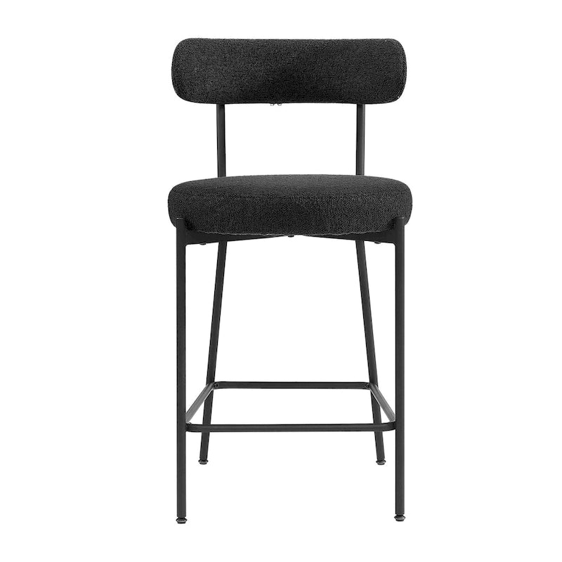 Tabouret de comptoir Molly Boucle