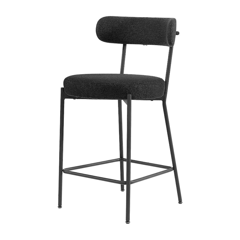 Tabouret de comptoir Molly Boucle