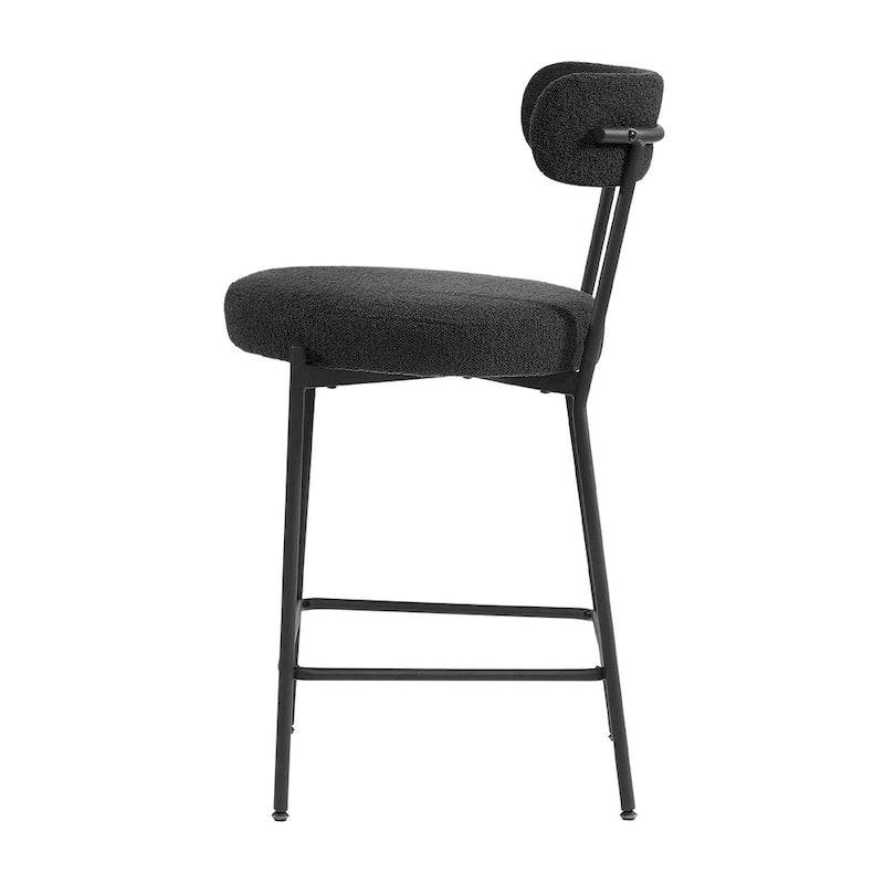 Tabouret de comptoir Molly Boucle