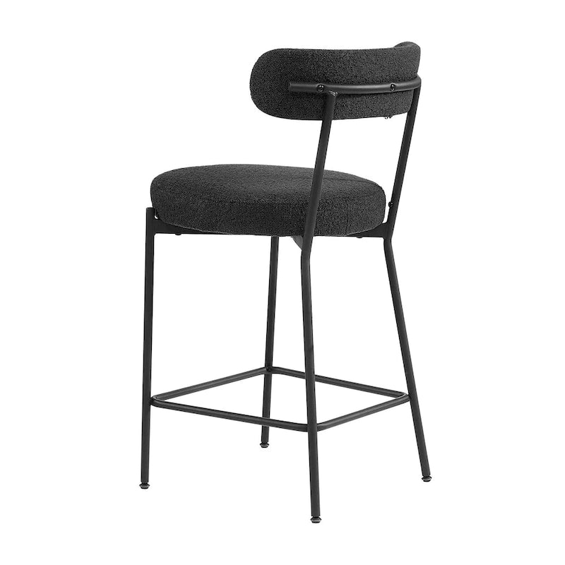 Tabouret de comptoir Molly Boucle