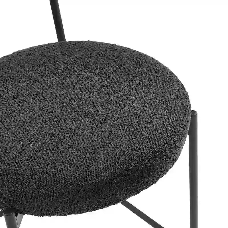 Tabouret de comptoir Molly Boucle