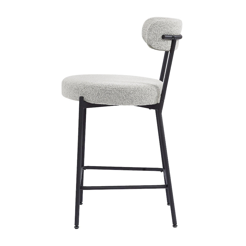 Tabouret de comptoir Molly Boucle