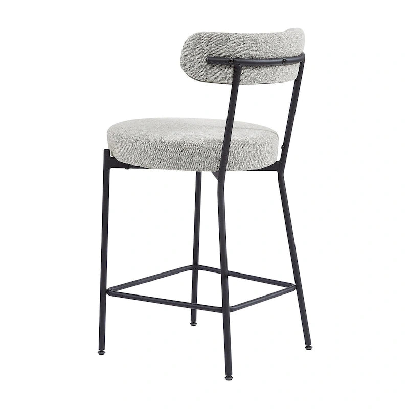 Tabouret de comptoir Molly Boucle