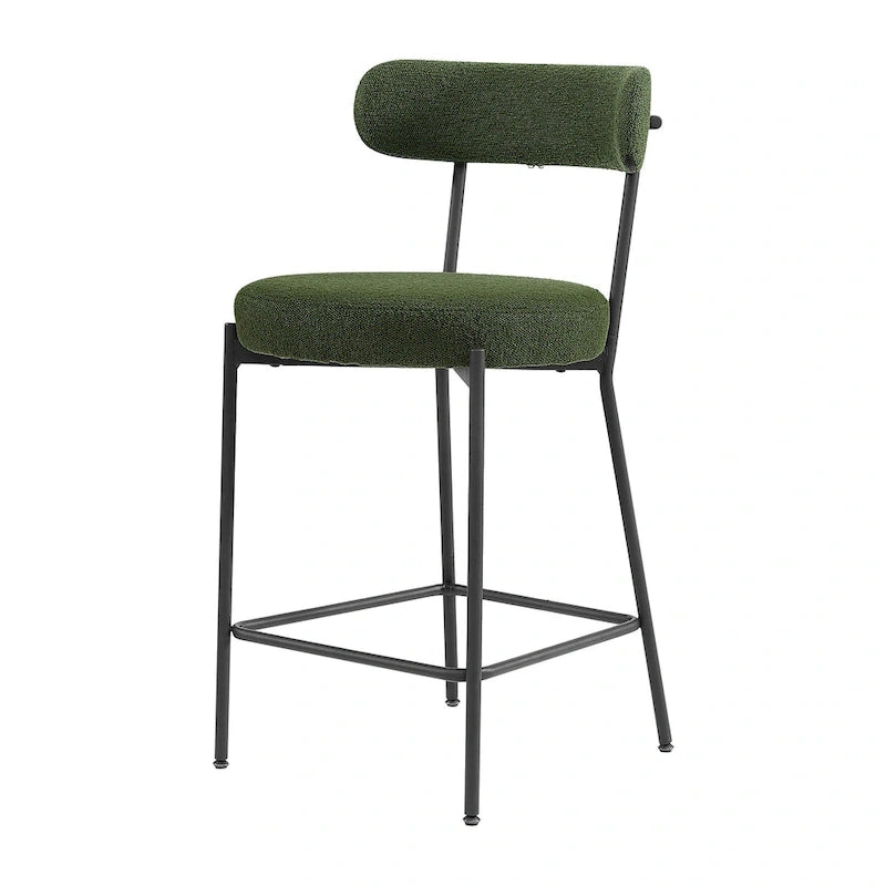Tabouret de comptoir Molly Boucle