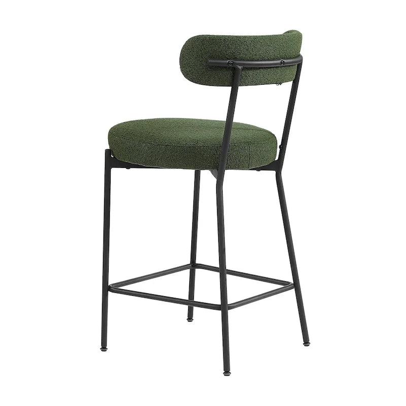 Tabouret de comptoir Molly Boucle