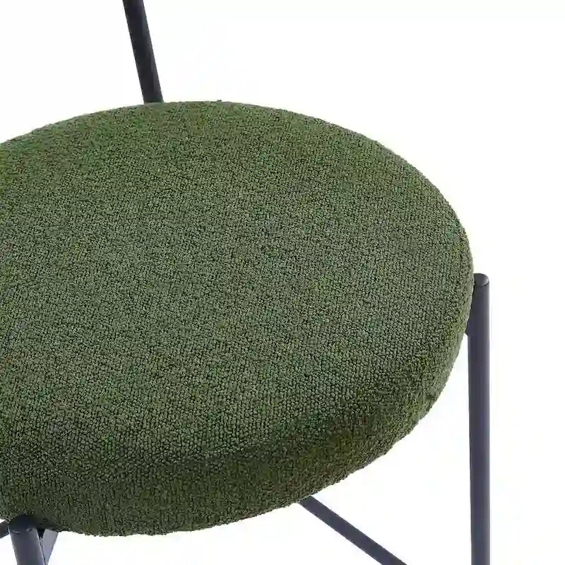 Tabouret de comptoir Molly Boucle