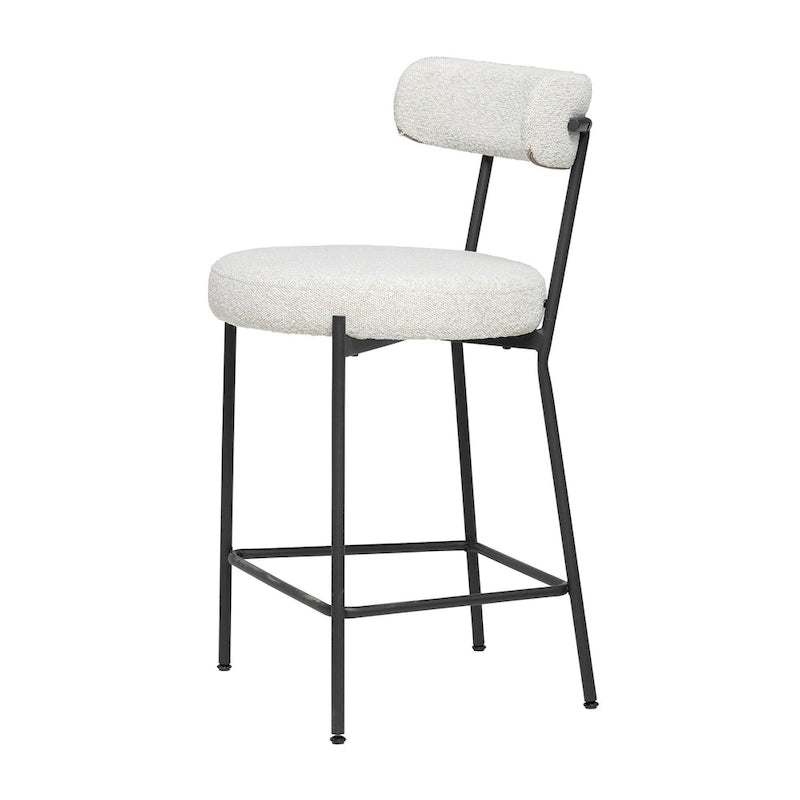 Tabouret de comptoir Molly Boucle