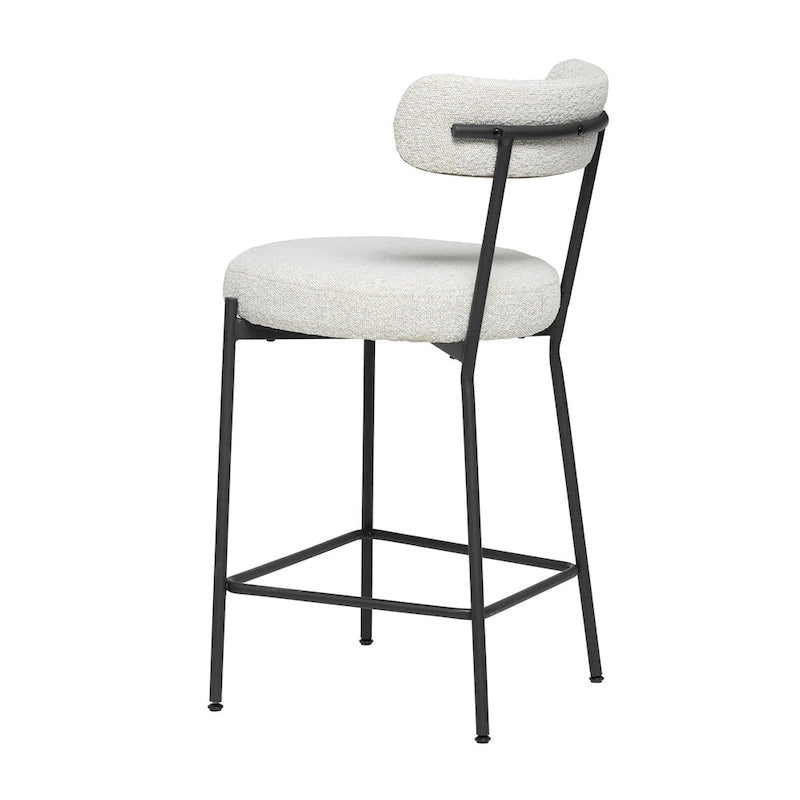 Tabouret de comptoir Molly Boucle