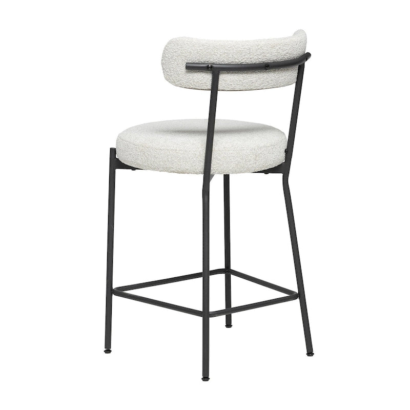 Tabouret de comptoir Molly Boucle