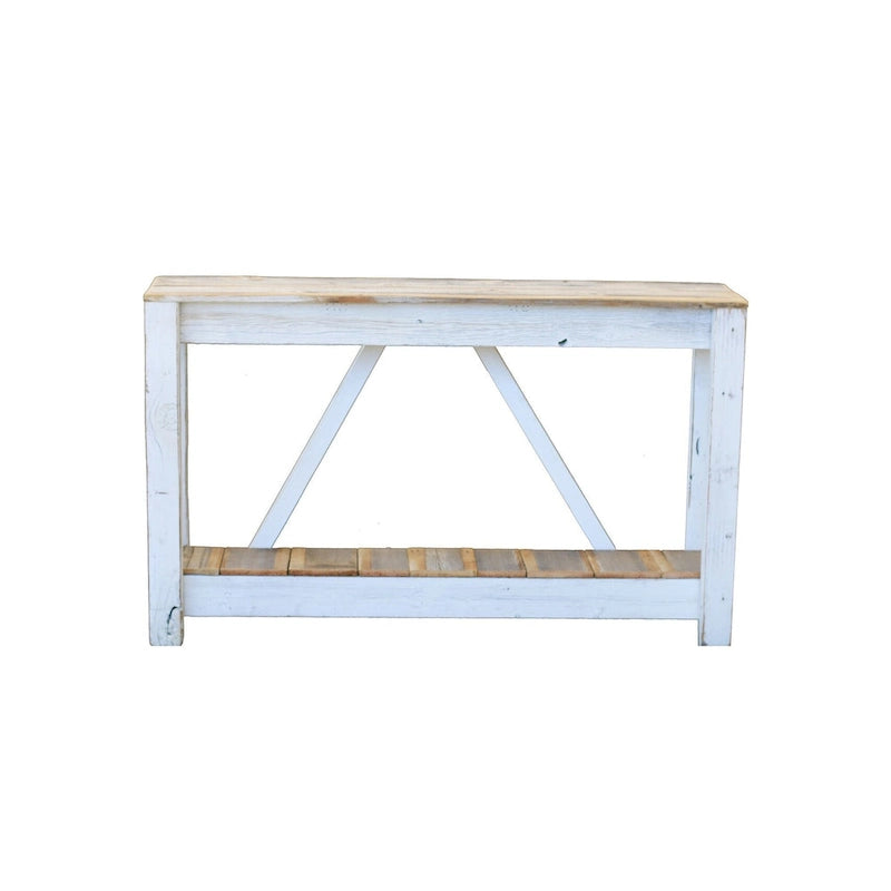 Console A-Frame combinée blanche