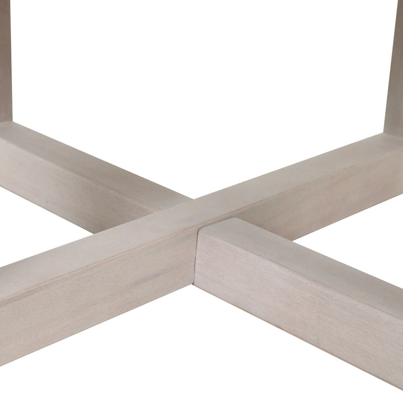 Table basse Christie Round en bois de bayur - 36x36x18
