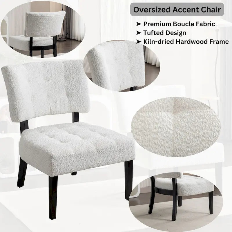 Fauteuil crapaud surdimensionné McRee Tufted