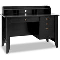 Bureau d'ordinateur en bois Table de bureau d'étude avec tiroirs