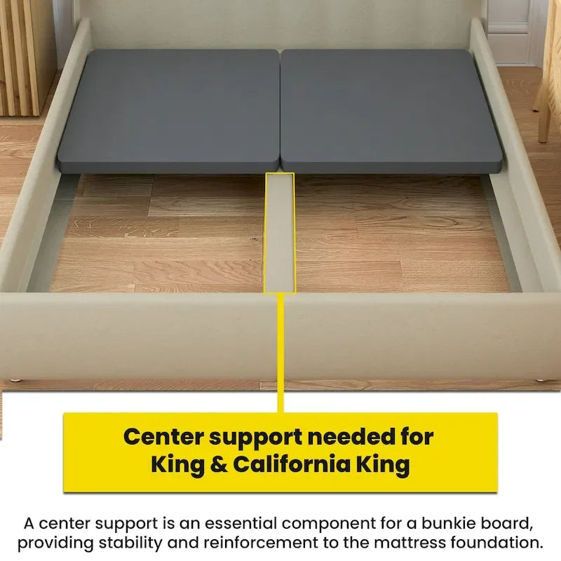 Support de matelas/sommier tapissier entièrement assemblé en 1,5 pièce