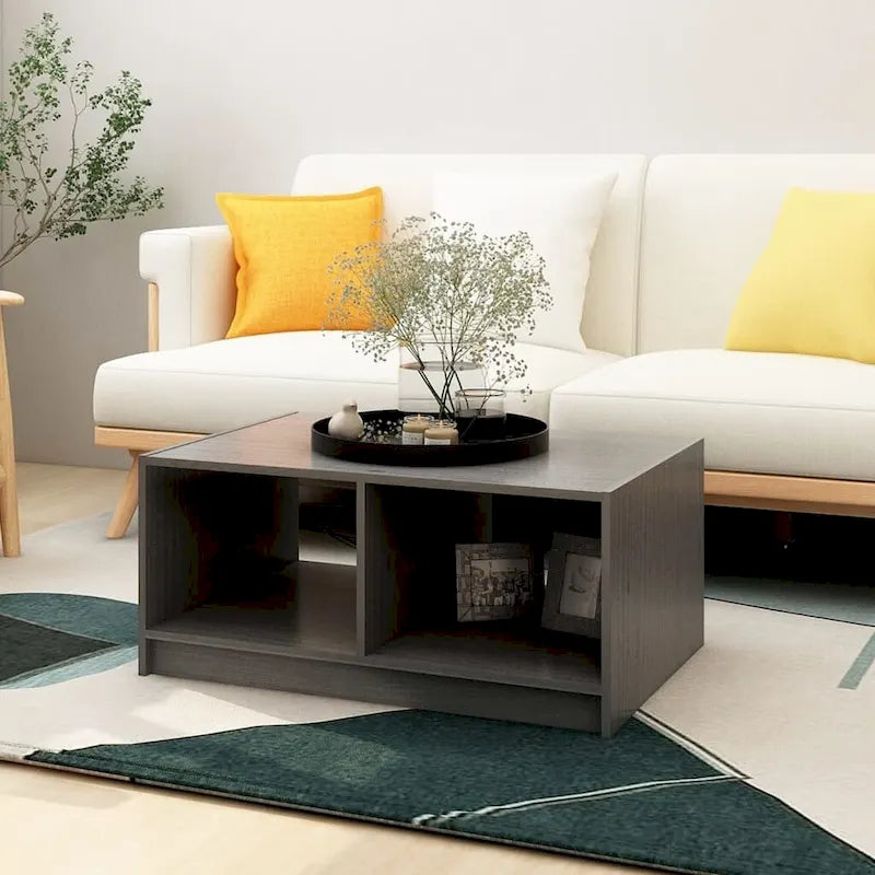 Table Basse en Pin Massif 29,5x13,2 Table d'Appoint Canapé Multicolore - 29,5 x 19,7 x 13,2