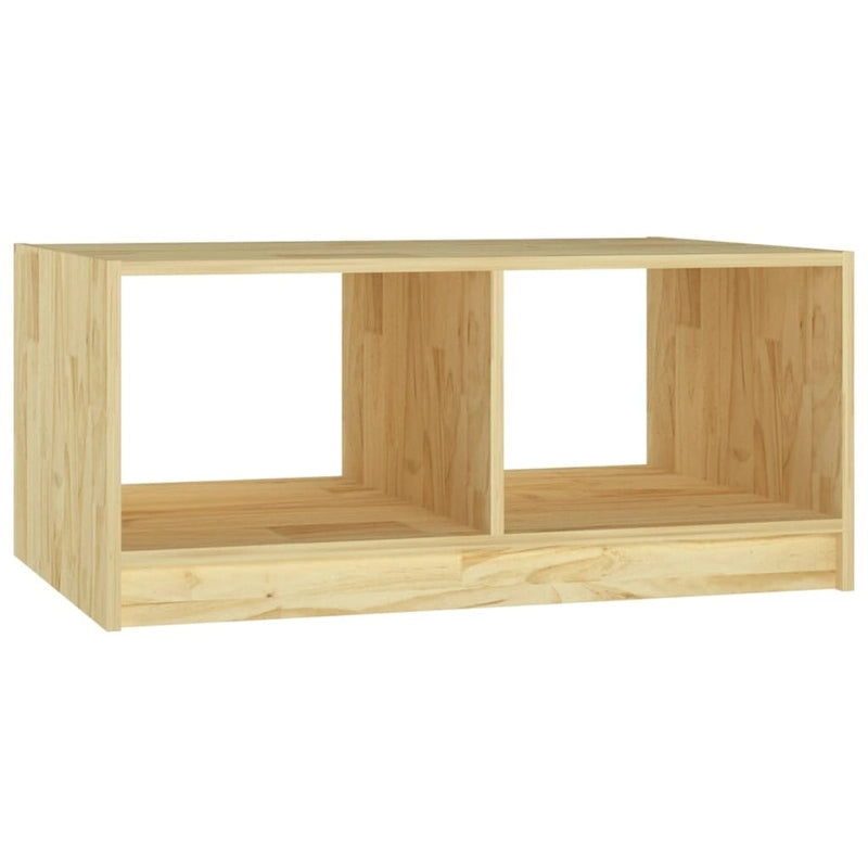 Table Basse en Pin Massif 29,5x13,2 Table d'Appoint Canapé Multicolore - 29,5 x 19,7 x 13,2