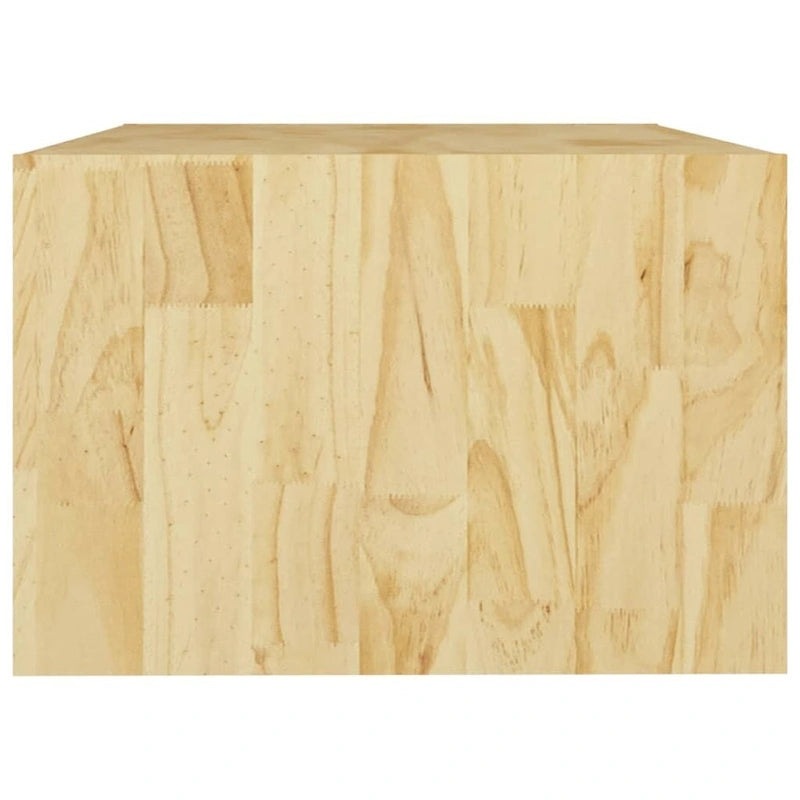 Table Basse en Pin Massif 29,5x13,2 Table d'Appoint Canapé Multicolore - 29,5 x 19,7 x 13,2