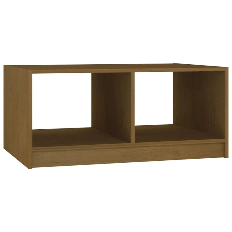 Table Basse en Pin Massif 29,5x13,2 Table d'Appoint Canapé Multicolore - 29,5 x 19,7 x 13,2