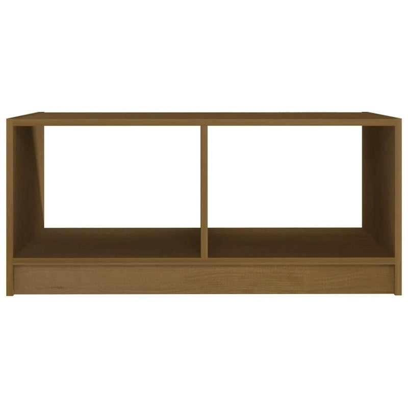 Table Basse en Pin Massif 29,5x13,2 Table d'Appoint Canapé Multicolore - 29,5 x 19,7 x 13,2