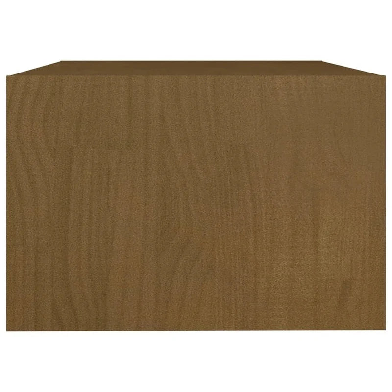 Table Basse en Pin Massif 29,5x13,2 Table d'Appoint Canapé Multicolore - 29,5 x 19,7 x 13,2