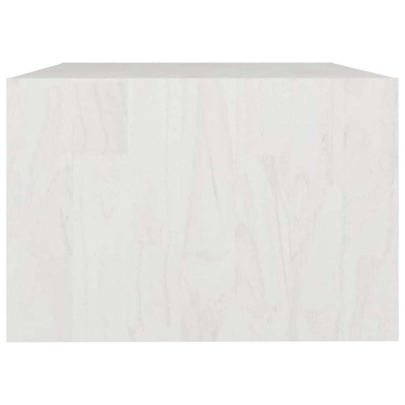 Table Basse en Pin Massif 29,5x13,2 Table d'Appoint Canapé Multicolore - 29,5 x 19,7 x 13,2