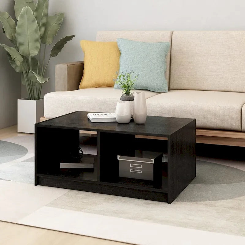 Table Basse en Pin Massif 29,5x13,2 Table d'Appoint Canapé Multicolore - 29,5 x 19,7 x 13,2