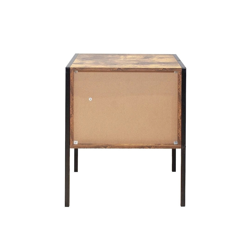Commode à 6 tiroirs ou 2 tables de chevet marron rustique